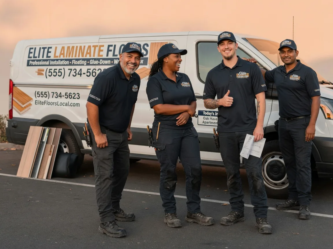 Laminate flooring installation company in Allison, IA